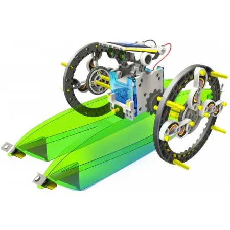 Edukacyjny Zestaw Solarny Robot 14w1 - Pies, Łódka Itp-1636683