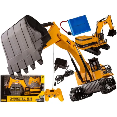 Duża Zdalnie Sterowana Koparka RC