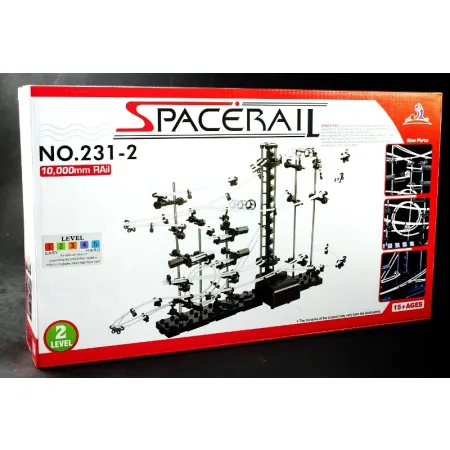 SpaceRail Tor Dla Kulek - Level 2 (10 metrów) Kulkowy Rollercoaster-1636736