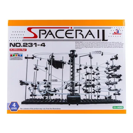 SpaceRail Tor Dla Kulek - Level 4 (26 metrów) Kulkowy Rollercoaster-1636750
