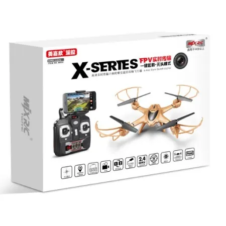 Quadrocopter Dron 2,4 Ghz MJX X401H Kamera FPV-1636914