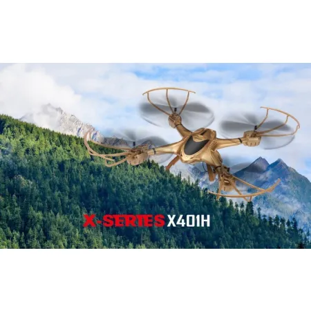 Quadrocopter Dron 2,4 Ghz MJX X401H Kamera FPV-1636915
