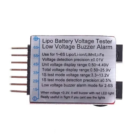 BUZZER Miernik Wskażnik napięcia z wyświetlaczem (regulowany)-1637600