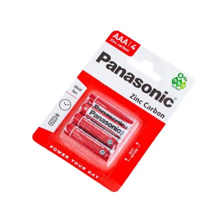 Bateria Cynkowo-Węglowa Panasonic 1,5V R03 AAA - Blister 4 szt.