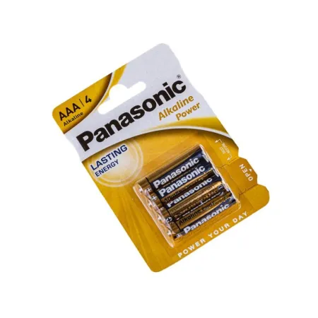 Bateria Alkaliczna Panasonic 1,5V LR03 AAA - Blister 4 Szt