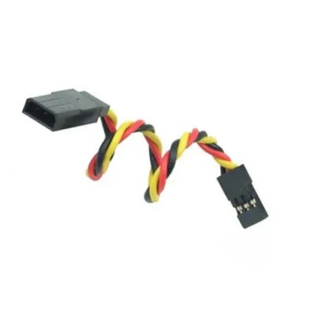 Przedłużacz serwa 15 cm JR - 0,33mm2 22AWG - skręcony - MSP