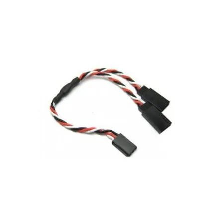 Y - kabel rozgałęziacz 15 cm (FUTABA) - 0,33mm2 22AWG - skręcony - MSP