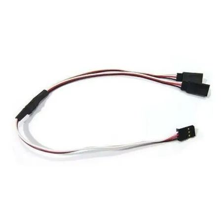 Y - kabel rozgałęziacz 90 cm (FUTABA) - 0,13mm2 26AWG - płaski - MSP