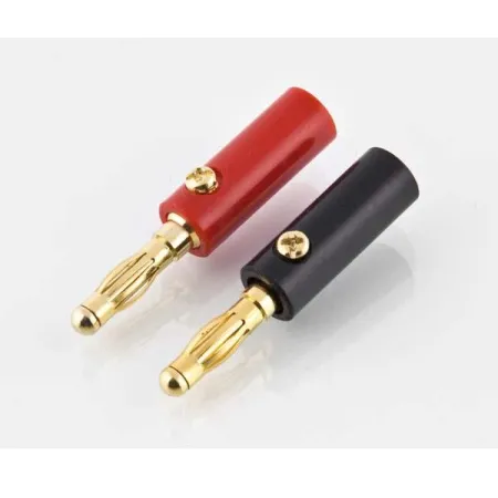 Wtyki bananowe 4 mm (w obudowie)