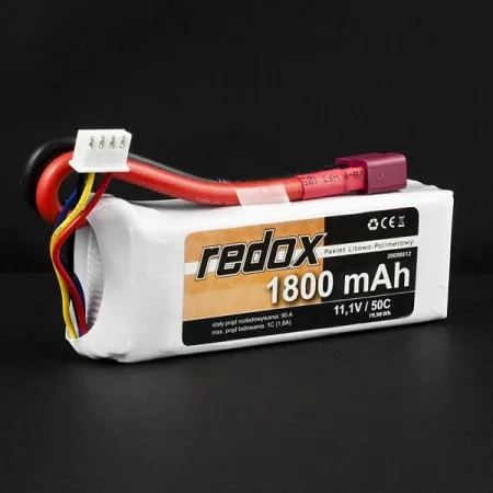 Akumulator Redox 1800 mAh 11,1V 50C - pakiet LiPo-1637946