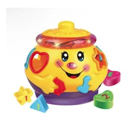 Interaktywny Garnuszek Muzyczny Klocki Sorter-1638259