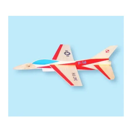 Model Sylwetkowy Do Startu Z Wyrzutni Gumowej F-16