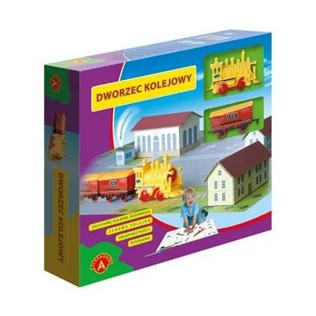 Plansza Do Składania Puzzle Dworzec Kolejowy Alexander