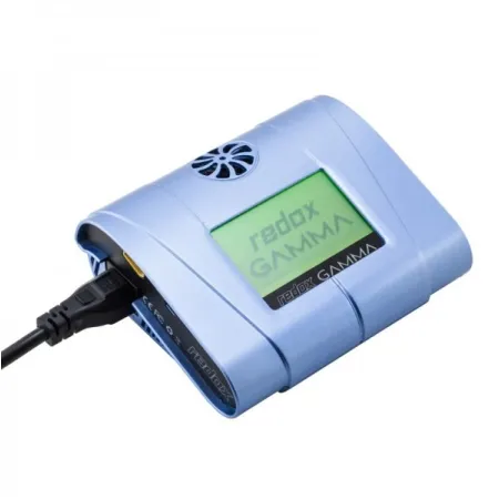 Ładowarka Redox GAMMA z dotykowym wyświetlaczem - niebieska