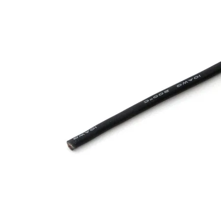 Przewód silikonowy 5,3 mm2 (10AWG) (czarny) 1m.