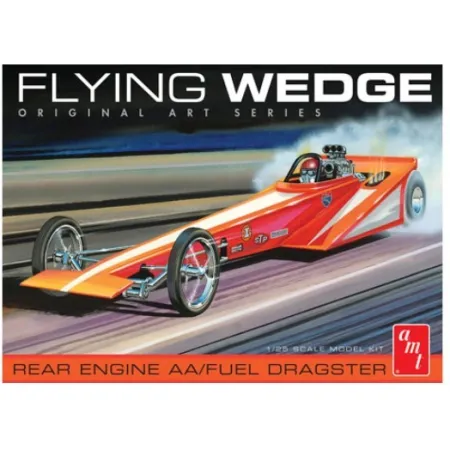 Model plastikowy - Samochód Flying Wedge Dragster 1:25 - Original Art Series - AMT