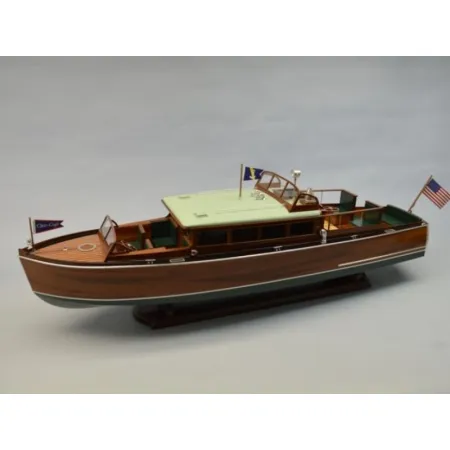 Łódź - Łódź podmiejska 1929 Chris Craft 38' Commuter Boat Kit 1:12 - DUMAS