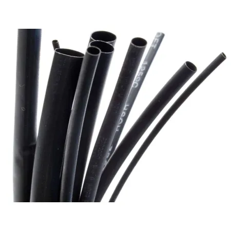 Rurka termokurczliwa O 10,0 mm, 1 mb - czarna - MSP-1639540