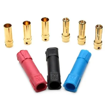 Wtyki XT150 - black - komplet wtyk i gniazdo wysoko-prądowe w osłonie-1639632