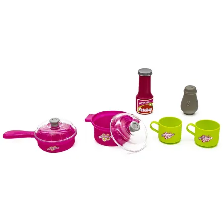 Różowa Kuchnia Z Piekarnikiem, Światło, Dźwięki, Akcesoria-1639691