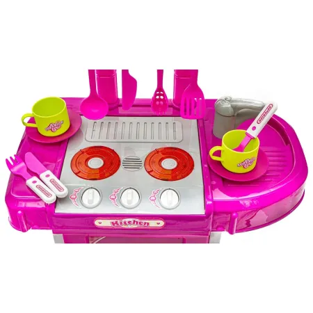 Różowa Kuchnia Z Piekarnikiem, Światło, Dźwięki, Akcesoria-1639693