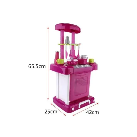 Różowa Kuchnia Z Piekarnikiem, Światło, Dźwięki, Akcesoria-1639697