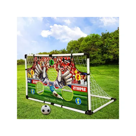 Zestaw Piłkarski - Bramka Do Gry W Piłkę Nożną-1639708
