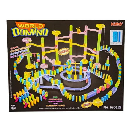 Ogromny Tor Kulkowy KULODROM DOMINO 308 elementów-1639881