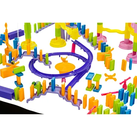 Ogromny Tor Kulkowy KULODROM DOMINO 308 elementów-1639887