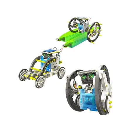 Edukacyjny Zestaw Solarny Robot 13w1 - Pies, Łódka Itp-1639920