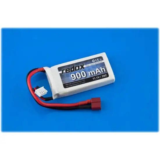 Pakiet Akumulator Redox LiPo 11,1V 900mAh 20c-1635612