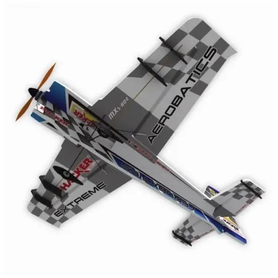MXS-804 Vector ARF Racing Blue - Samolot Hacker Model-1637038