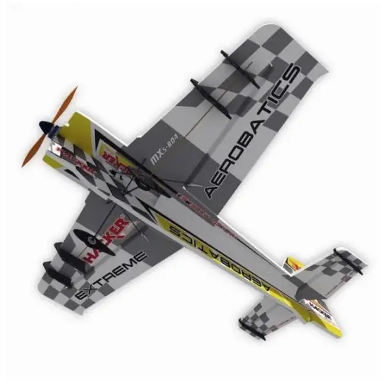MXS-804 Vector ARF Racing Yellow - Samolot Hacker Model-1637047