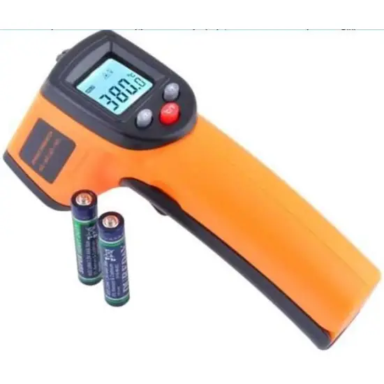 Pirometr - termometr laserowy Od-50 Do 530°C BENETECH Pomarańczowy-1639470