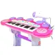 Różowe Organki Keyboard - Stolik, Krzesełko, Mikrofon-1636303