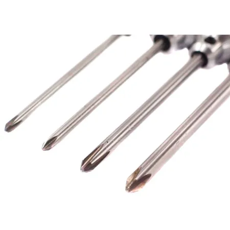 Zestaw czterech śrubokrętów krzyżakowych-1640010