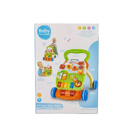 Wielofunkcyjny Interaktywny Jeździk Pchacz Chodzik Grający-1640079