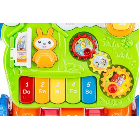 Wielofunkcyjny Interaktywny Jeździk Pchacz Chodzik Grający-1640082