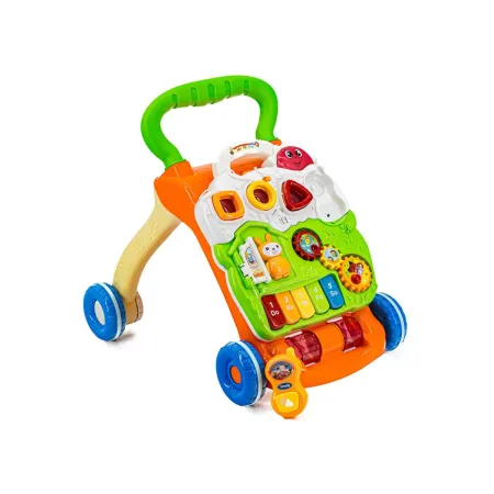 Wielofunkcyjny Interaktywny Jeździk Pchacz Chodzik Grający-1640084
