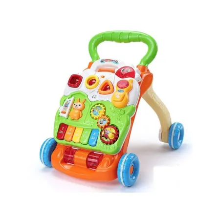 Wielofunkcyjny Interaktywny Jeździk Pchacz Chodzik Grający-1640087