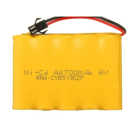 Pakiet, Akumulator, Bateria Ni-Cd 6V 700mah Do Samochodu Auta Crawler HB P1402, P1401