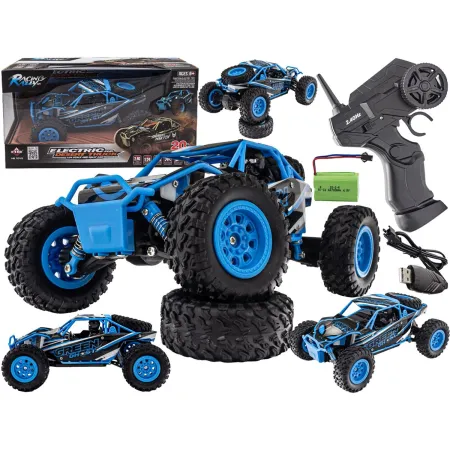 Samochód Desert Truck 4WD 2.4GHz 1:24 20km/h Niebieski HB-SM2403
