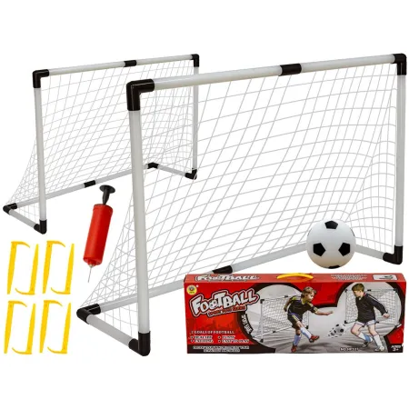 Bramki Piłkarskie 120x80cm Zestaw Bramka Piłka