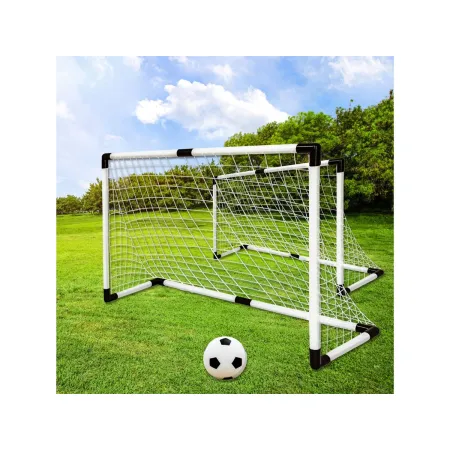 Bramki Piłkarskie 120x80cm Zestaw Bramka Piłka-1640511