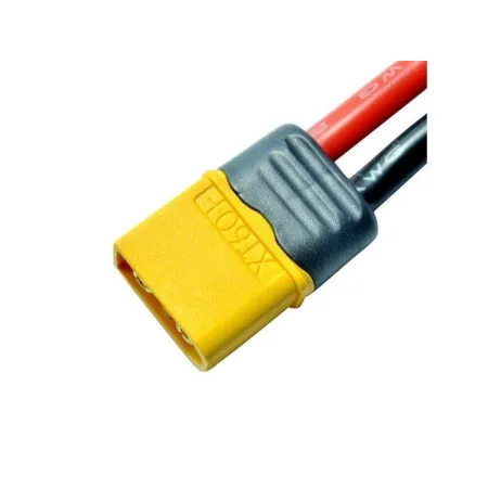 Gniazdo XT60 z osłoną oraz z przewodem - Amass - Żeński 100mm (female)-1640690