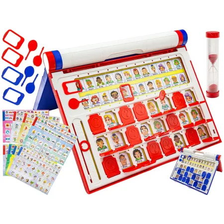 Tablica Edukacyjna "Guess Who" Gra Pamięciowa "Zgadnij Kto?" 8 Plansz