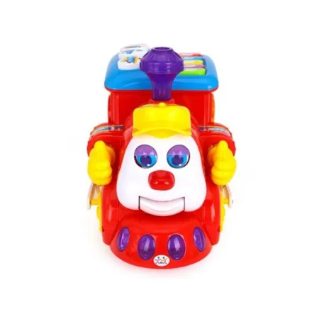 Kolorowa Lokomotywa, Ciuchcia Sorter Klocki Dźwięk Hola-1641032