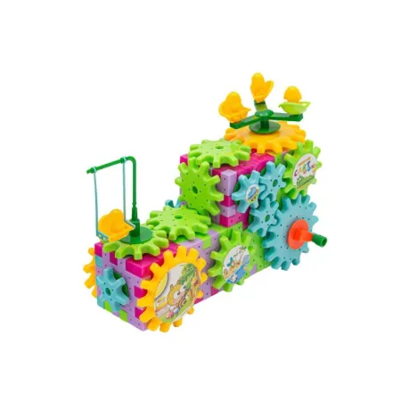 Klocki Edukacyjne, Konstrukcyjne 78 Elementów Ciuchcia-1641065