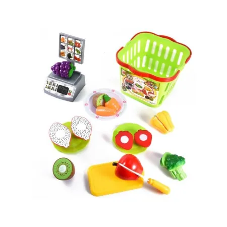 Koszyk Sklepowy, Waga, Warzywa, Owoce + Akcesoria-1641105