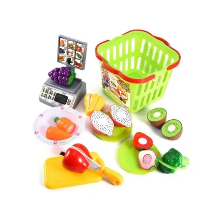 Koszyk Sklepowy, Waga, Warzywa, Owoce + Akcesoria-1641108